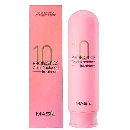 Бальзам із пробіотиками для захисту кольору MASIL 10 PROBIOTICS COLOR RADIANCE TREATMENT 300ml, фото 1