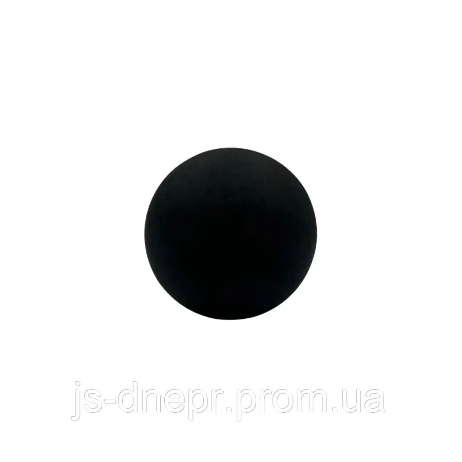 М'яч масажний гумовий Azuni ASM051 Чорный (жорсткий)