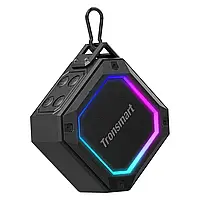 TRONSMART GROOVE 2 - Портативная колонка с RGB-подсветкой (10W/Bluetooth 5.3/IPX7/USB Type-C/2500mAh/AUX/SD)