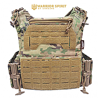 Плитоноска Мультикам Warrior Spirit WS-EXP 3.0 Multicam (под плиту 25*30)