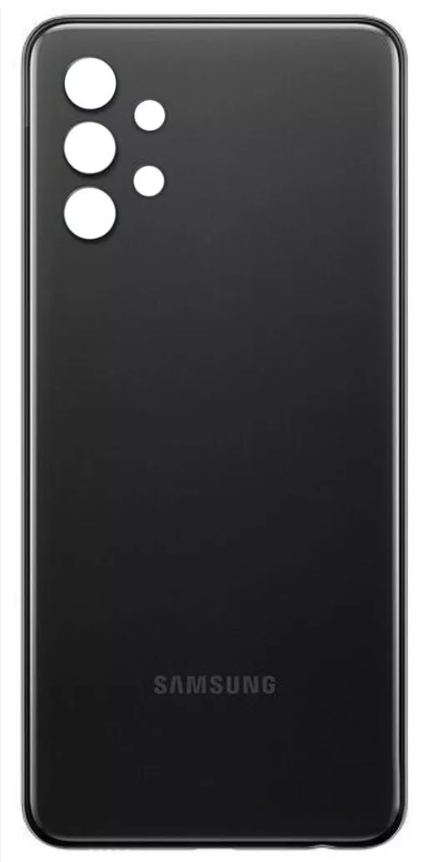 Задня кришка для Samsung A326B Galaxy A32 5G, чорна, Awesome Black, фото 1