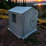 Мобільна лазня Троян PRO MAX 2*2 метри з вікном та дверима - у максимальній комплектації, фото 3