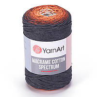 Хлопковый шнур плетеный YarnArt Macrame Cotton Spectrum №1307 (Янарт Макраме котон спектрум) 250 г 225 м
