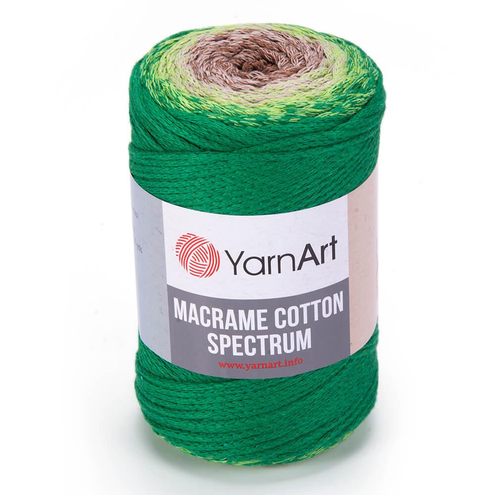 Бавовняний шнур плетений YarnArt Macrame Cotton Spectrum No1322 (Янарт Макраме котон спектрум) 250 г 225 м