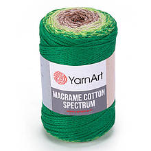 Бавовняний шнур плетений YarnArt Macrame Cotton Spectrum No1322 (Янарт Макраме котон спектрум) 250 г 225 м