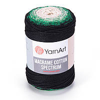 Хлопковый шнур плетеный YarnArt Macrame Cotton Spectrum №1315 (Янарт Макраме котон спектрум) 250 г 225 м