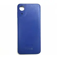 Задняя крышка Samsung A032 Galaxy A03 Core Blue (Оригинал с разборки) (БУ)