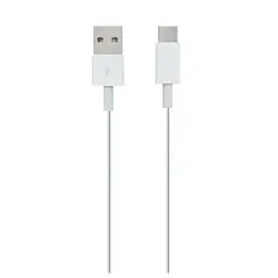 Кабель зарядний USB / Type-C 0.15m круглий White (Оригінал з розбору) (Вживаний)