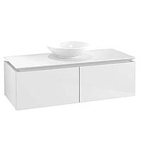 Тумба под умывальник Villeroy&Boch Legato, белый глянец (B60900DH)