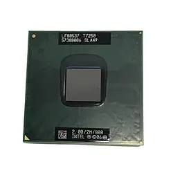 Процессор Intel Core 2 Duo SLA49 T7250 2M 2.0GHz для ноутбука (Оригінал з розбору) (Вживаний)