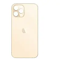 Задня кришка Apple iPhone 12 Pro Max (великий виріз під камеру) Gold