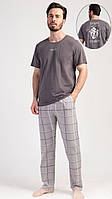 Чоловічі піжами з довгими штанами та футболкою. Vienetta