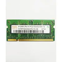 Hynix HYMP564S64CP6-Y5 SO-DIMM DDR2 512MB PC2-5300 667MHz AB (Оригинал по разбору) (БУ)