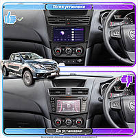 Штатна магнітола Lesko для Mazda BT-50 II Рестайлінг 2015-2020г 9" 1/16Gb Wi-Fi GPS Base 5 шт., фото 3
