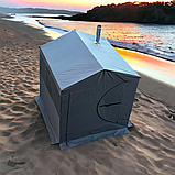 Мобільна лазня Троян PRO MAX 2*2 метри з вікном та дверима - у максимальній комплектації, фото 9