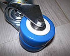 Колесо 50 мм на підшипнику подвійне поворотне 100 кг, фото 9