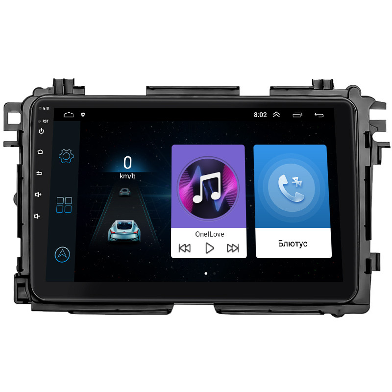 Штатна магнітола Lesko для Honda MN-V I 2021-н.в. екран 9" 1/16Gb Wi-Fi GPS Base Хонда