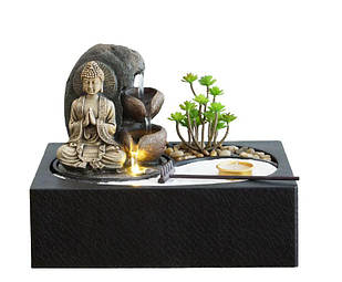 Фонтан декоративний Engard "Budda" 29х21х22 см (FT-11)