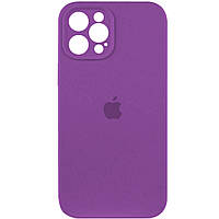Чохол для смартфона Silicone Full Case AA Camera Protect for Apple iPhone 12 Pro Max 19,Purple