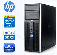 HP 8100 Elite - Intel Core i5-650/ 8GB DDR3/ 250GB HDD Системний блок, Комп'ютер, ПК