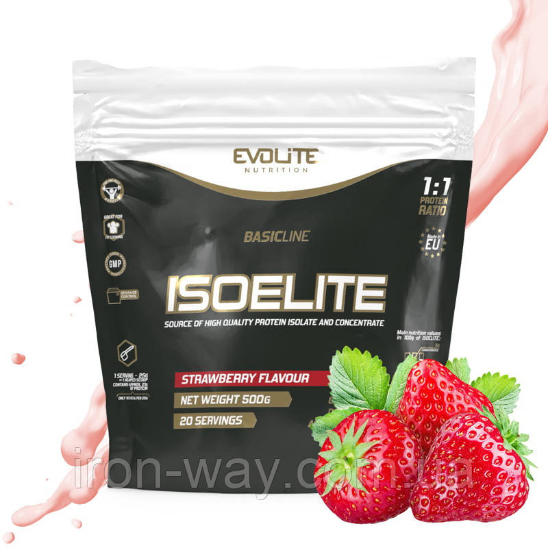 Evolite Nutrition Iso Elite (500 g, strawberry)