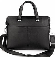 Офисная мужская сумка для ноутбука и документов Tiding Bag N65149 черная