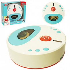 Іграшковий сучасний робот пилосос Sweeping Robot зі звуковими та світловими ефектами, всмоктує пил.HJ 606