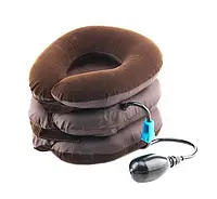 Воротник ортопедический лечебный MHz Brown AIR PILLOW