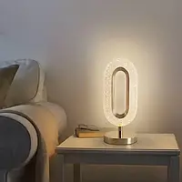 Настільна лампа-нічник з кристалами Creatice Table Lamp 16, 5 Вт, USB зарядка, 3 режими