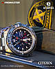 Годинник CitizenNavihawk A-T AT8220-55L радіосинхронізація, вічний календар, сонячна батарея, сапфір, хронограф, фото 3