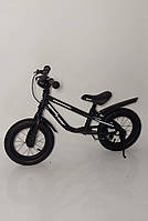 Беговел велобіг дитячий Hammer 12 (BRN) B-2 Black Air wheels колеса надувні 12 дюймів, ручне гальмо