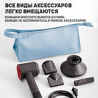 Сумка BOONA для зберігання фена або стайлера Dyson DY27 компакт блакитна