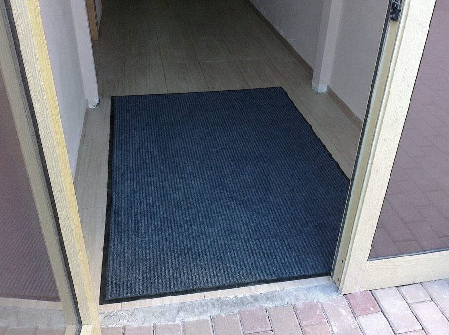 Брудозахисний килим Рубчик-К 90х150 см, Сірий