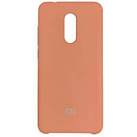 Чехол с микрофиброй Silicone Case на Xiaomi Redmi 5 Begonia (27)