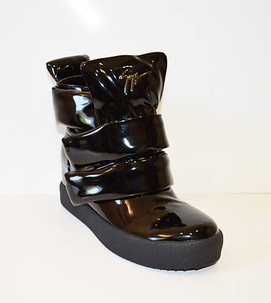 Осінні лаковані черевики Fabio Monelli 1022 38 розмір, фото 1