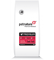 PetNature Premium сухой корм с лососем для взрослых собак 3 кг