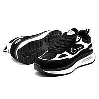 Найк аїр макс, Чоловічі Кросівки Nike, Air Max, Кросівки чоловічі найк чорні молоді молодіжні кросівки