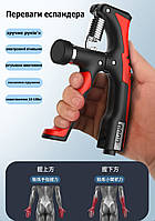 Еспандер для кисті регульований 10-100 кг. Еспандер кистьовий з лічильником від 0 до 9999. Еспандер ножиці, фото 2