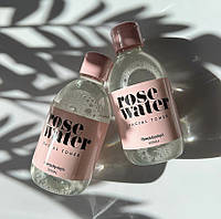 Тонер для шкіри обличчя з трояндовою водою тонік rose water the beauty dept theBeautydept