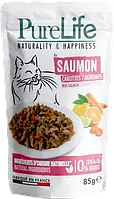 Pro-Nutrition PURE LIFE WET SALMON Кусочки филе лосося в соусе с морковью и цитрусовыми 85 г