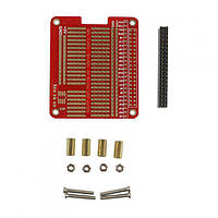 Плата для прототипирования Raspberry Pi3 и Pi4 GPIO Proto Shield