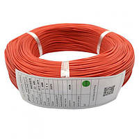 Кабель 22AWG в силиконовой изоляции 50 см (красный)