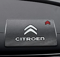 Коврик на панель авто антискользащий CITROEN (200X130) на торпеду