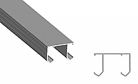 Направляющие верх , 2 метра, алюминий для системы 020C