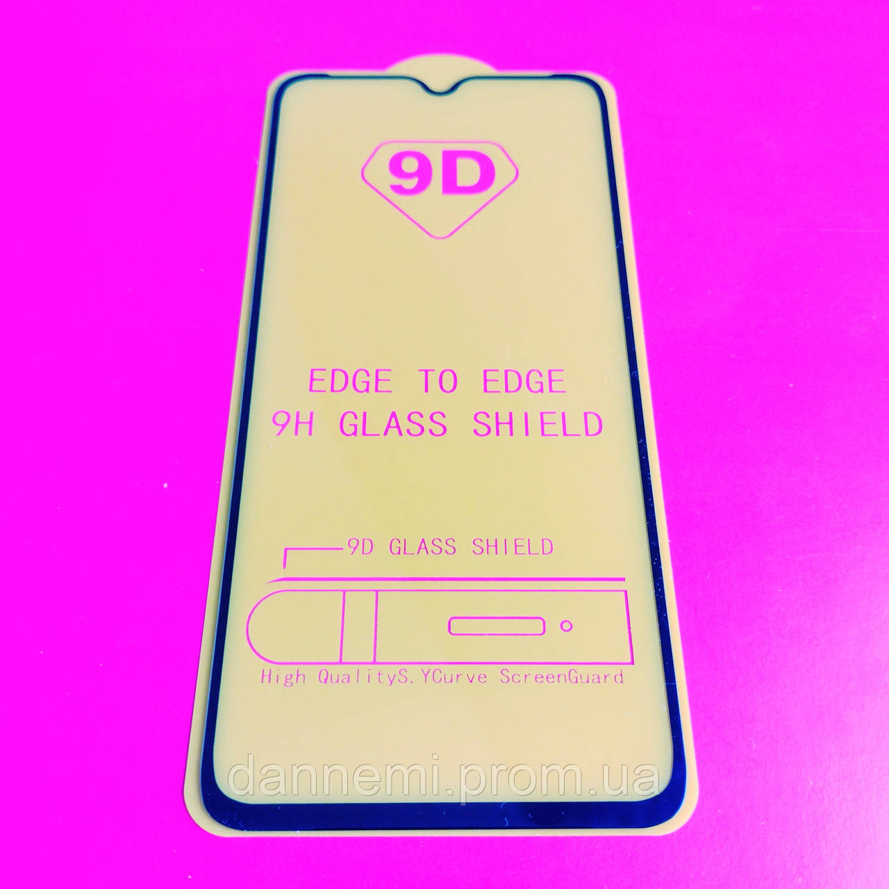 Защитное стекло для Xiaomi Redmi Note 8 на весь экран телефона 9D - фото 4 - id-p2119475859