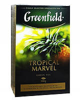 Чай зеленый с имбирем и ананасом Greenfield Tropical Marvel 100 грамм