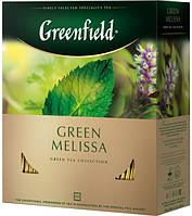 Чай зеленый с мелиссой Greenfield Melissa 100 пакетиков
