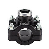 Хомут врізка "63х1" для поліетиленових труб ПНД., фото 5