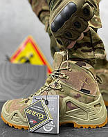 Тактические демисезонные ботинки MultiCam, Военные демисезонные берцы мультикам, Берцы кордура мультикам, 43
