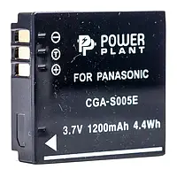 Акумулятор для фотоапарата PowerPlant Panasonic S005E, NP-70 Black 1200mAh